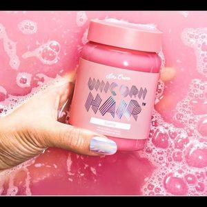 Lime Crime semi-permanent hair color Bunny Pink.